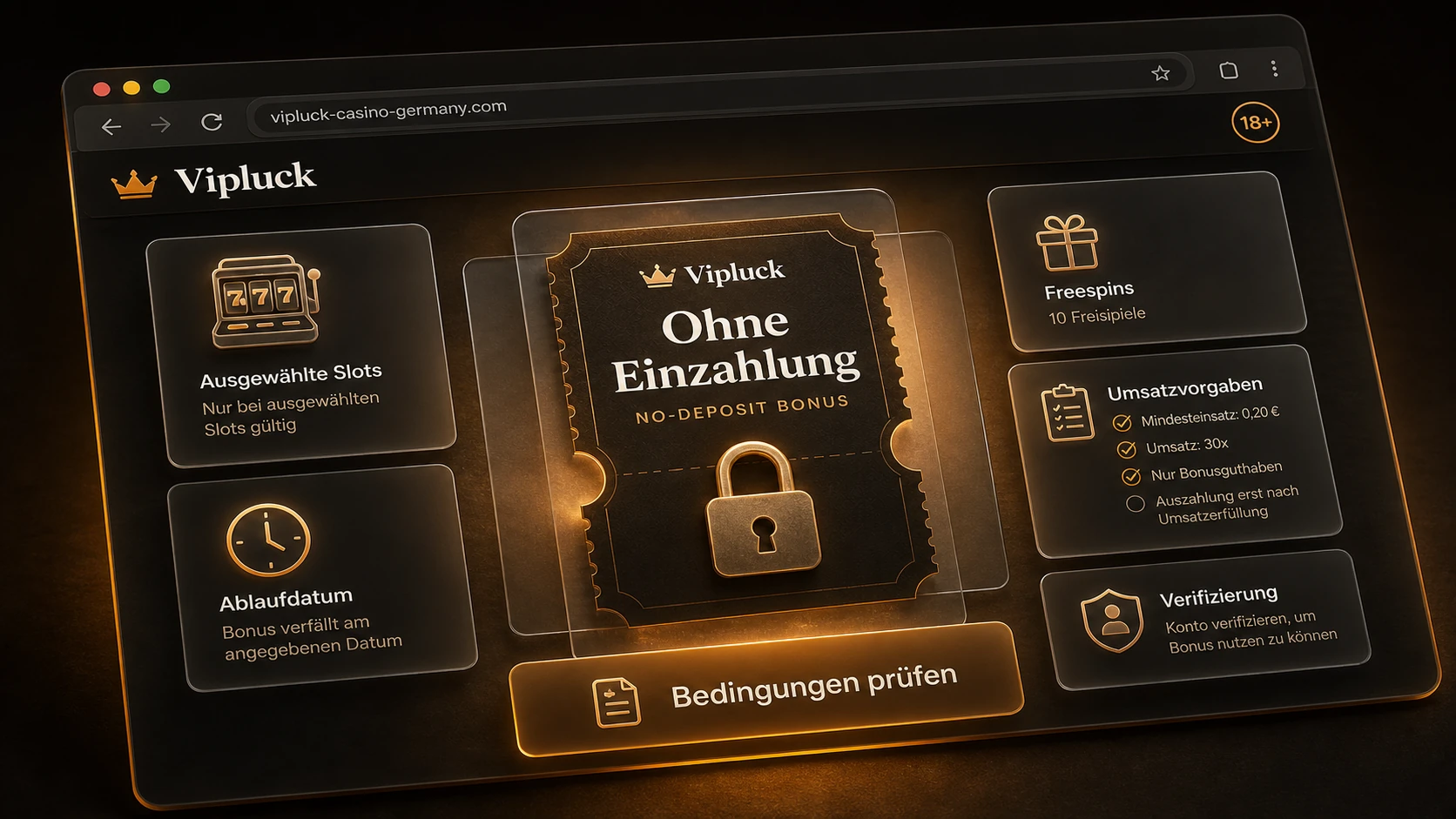 Bedingungen eines No Deposit Bonus