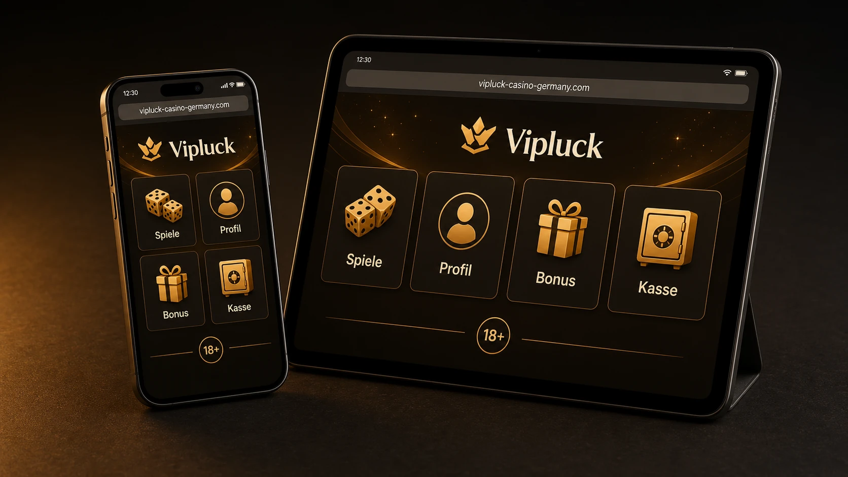 Nutzung auf Smartphone und Tablet